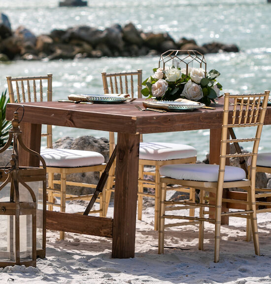 Wedding Table on the Beach