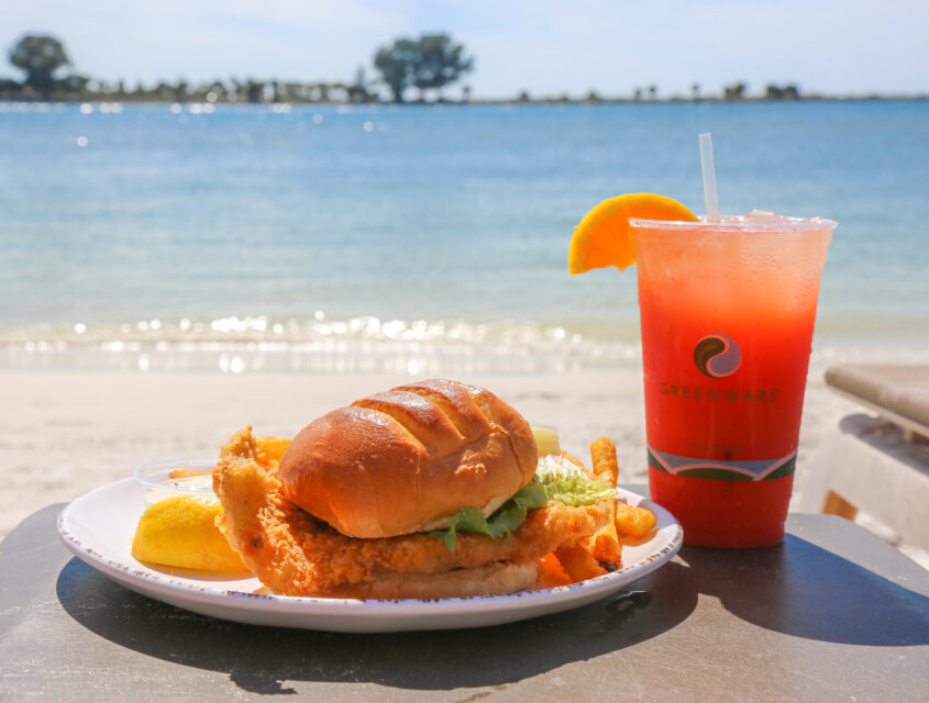 Cabanas Grouper Sandwich